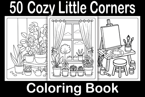 Cozy Little Corners Coloring Book: A Practical Asset for Creative Workflows and Product Development