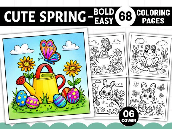 Cute Spring Kids Coloring Pages: A Strategic Asset for Creative Publishing