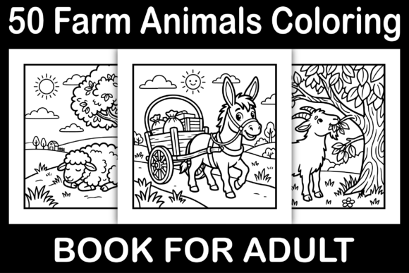 Farm Animals Coloring Pages: A Versatile Tool for Creators and Entrepreneurs