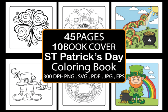 ST Patrick's Day Coloring Book: A Practical Resource for Creators, Publishers, and Seasonal Content Planning