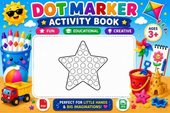 Summer Dot Marker Coloring Page: What to Look for Before You Buy or Print