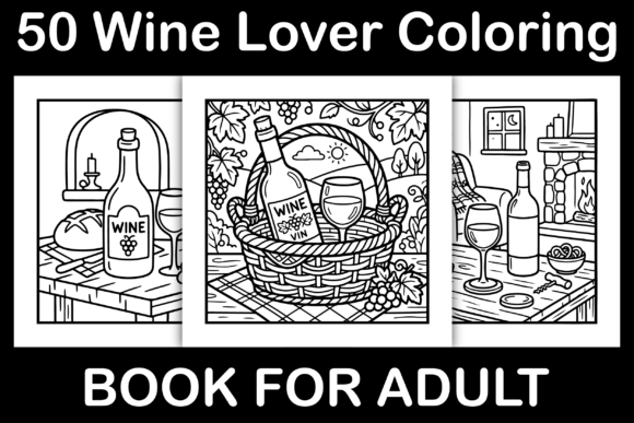 Wine Lover Coloring Pages: A Practical Guide to Creating Your KDP Interior